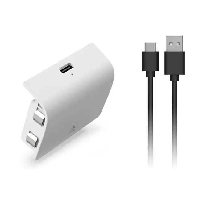 Batterie contrôleur pour SeriesS Batteries rechargeables, poignée jeu, avec câble USB, accessoires j