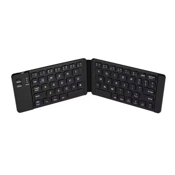 Clavier pliant sans fil clavier Bluetooth avec pavé tactile pour Windows, Android, IOS, téléphone, M