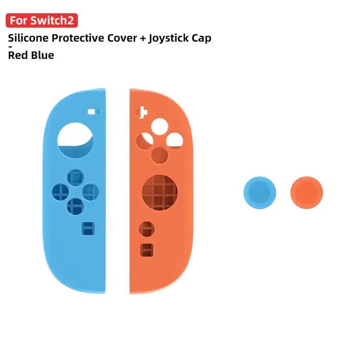 Étui de protection en silicone pour manette Switch 2, capuchon de joystick pour manette Switch 2, ma