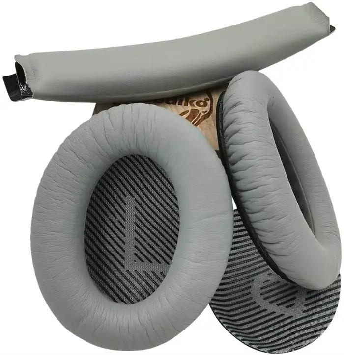 Coussin bandeau et coussinets d'oreille de remplacement pour écouteurs Bose Quiet Comfort 25 35 (QC2