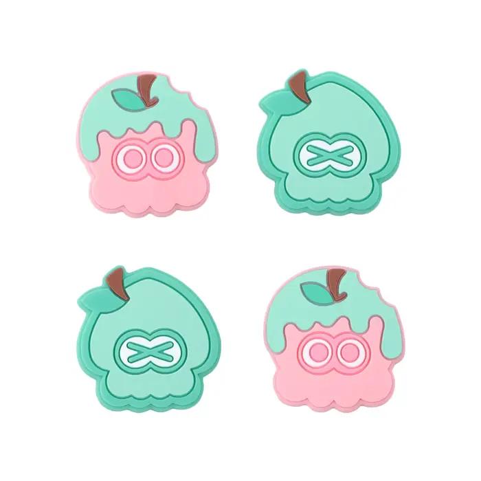 Poignées en silicone Fruit Squid pour Nintendo Switch / OLED / Lite ou Switch 2 - Capuchons de pouce