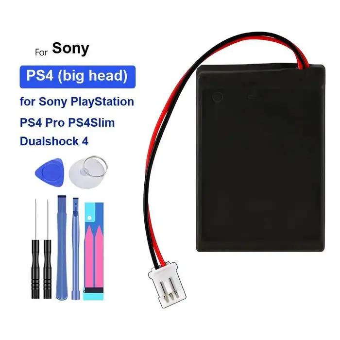 Batterie de manette de jeu 1000mAh pour Sony Playstation pour PS4 Pro PS4Slim Dualshock 4 Big Head