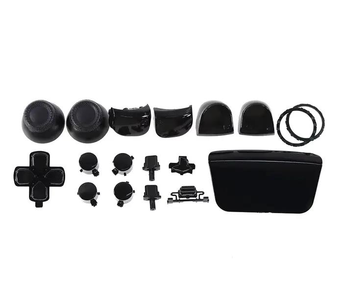1 ensemble complet de boutons chromés pour PS5 v1.0 BDM-010 pouce bâtons Joystick Cap L1 R1 inj Inte