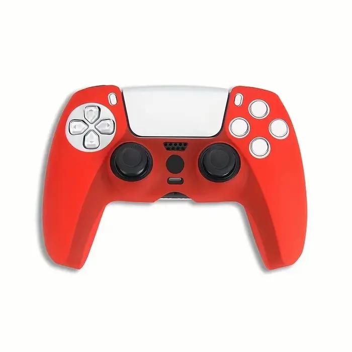 Housse de protection antidérapante en silicone pour manette PS5, manchon de protection pour manette,