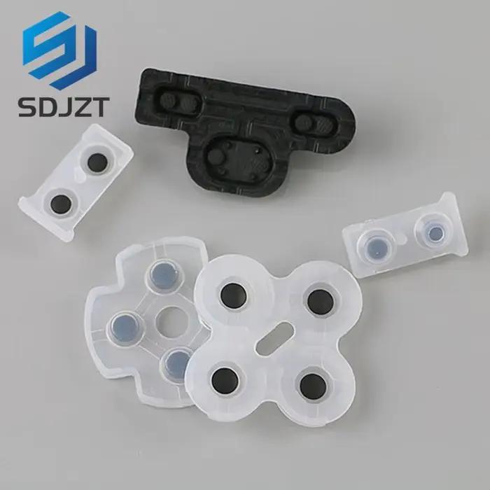 5 pièces/ensemble pour contrôleur Ps3 caoutchouc conducteur caoutchouc souple silicone bouton conduc