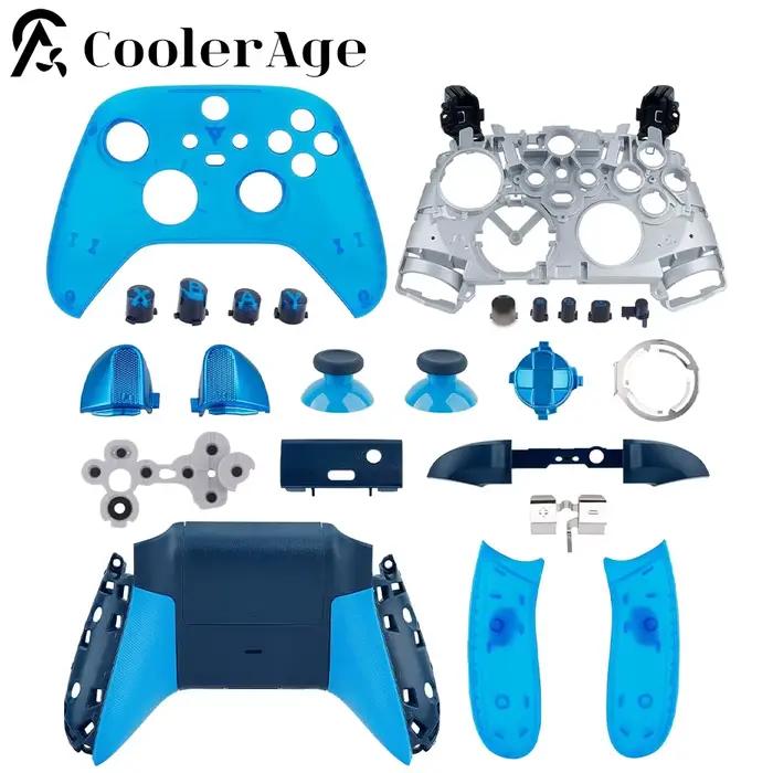 Coque de boîtier avant et arrière pour contrôleur Xbox série X/S, Kit de plaque frontale Sky Cipher 