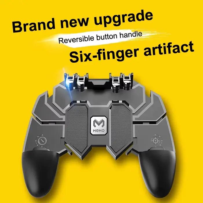 Manette de jeu PUBG pour téléphone, joystick, déclencheur, gamepad pour jeux mobiles Free Fire, cont