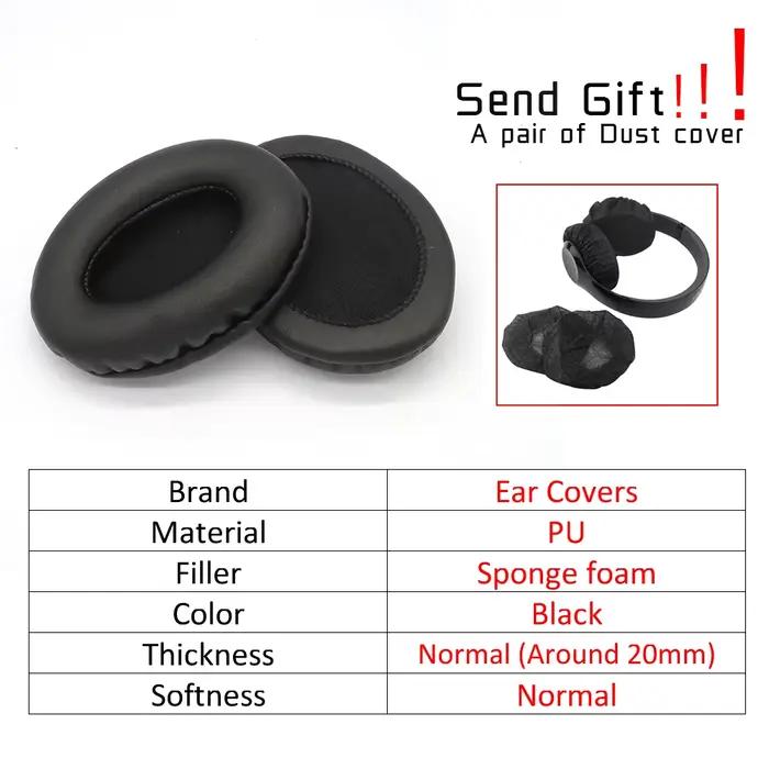 Coussinets d'oreille pour Sennheiser HD202 HD202II HD212 HD212Pro, oreillettes de remplacement pour 