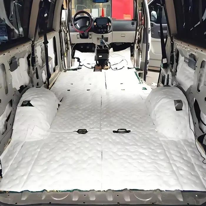 Tapis insonorisant pour voiture 50x80cm, isolation phonique, mousse à cellules fermées, mousse ignif
