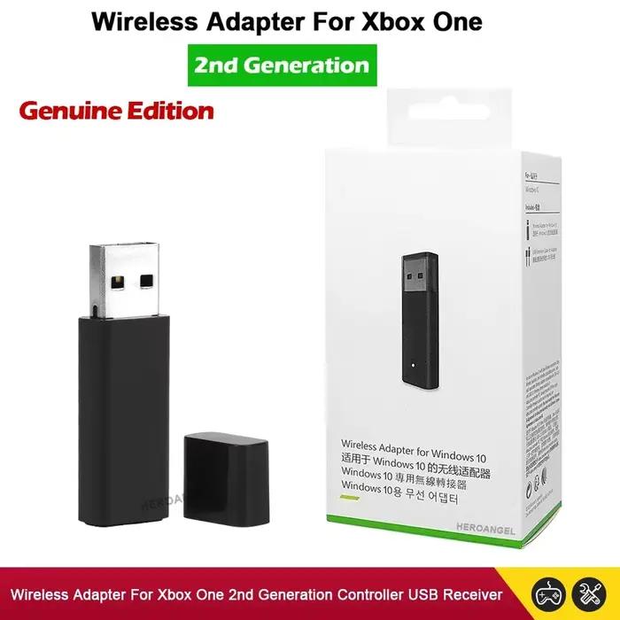 NOUVEAU Adaptateur sans fil USB 2e génération pour Xbox One, compatible avec Xbox One 2e génération,