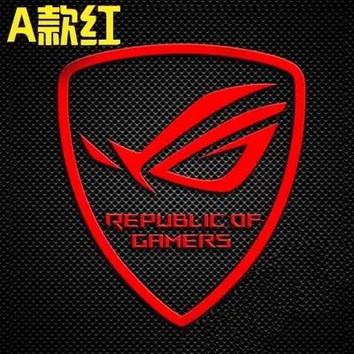 Asus ROG république des joueurs Logo en métal autocollant pour ordinateur portable tablette ordinate