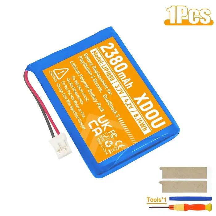 Batterie de contrôleur PS3, batterie de remplacement LIP1359 23800mAh pour contrôleur Sony Playstati
