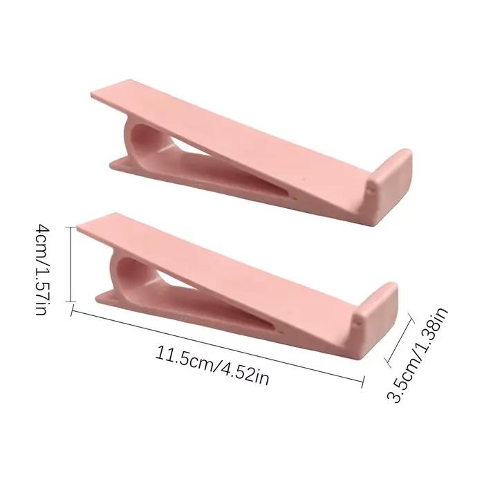 Rehausseur de clavier ergonomique antidérapant, 2 pièces, réglable, pour ordinateur, réduit la fatig