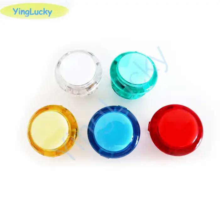Bouton poussoir Led éclairé par Arcade, 5V / 12V, 24MM 30MM, copie ronde lumineuse SANWA OBSC pour j