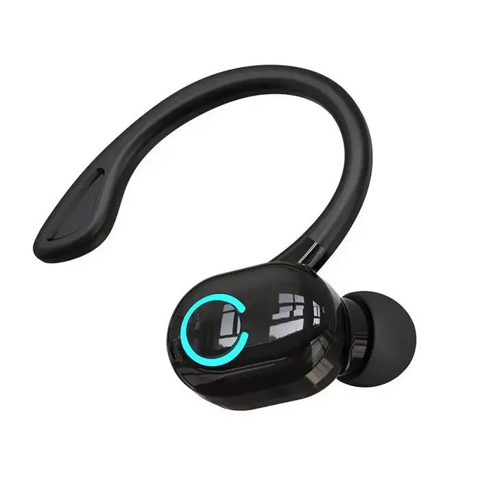 Écouteur de sauna sans fil Bluetooth 5.2, crochet d'oreille, mini, basse HIFI, suppression du bruit,