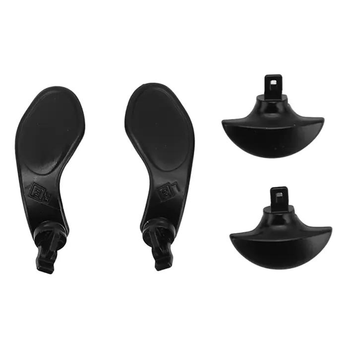 Palettes arrière de remplacement professionnelles pour contrôleur de jeu, 4 pièces, boutons arrière 