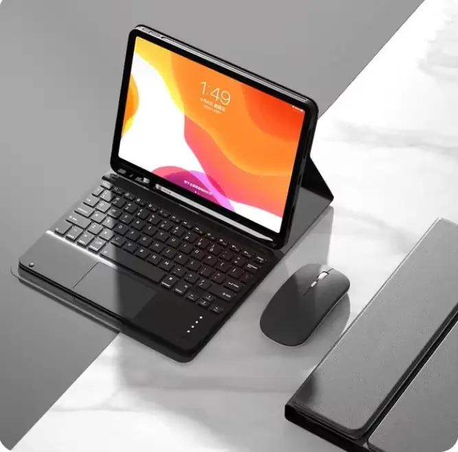 Étui pour clavier de tablette pour iPad Air 11 M3 2025 Air 5 4, Air 3 2 Pro 10.5 10.2 8e 9 génératio