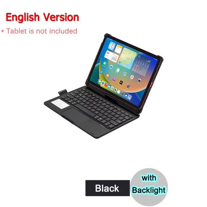 Étui pour clavier magique Bluetooth pour iPad A16, 11 pouces, 2025, 10e génération, 2022, pour table