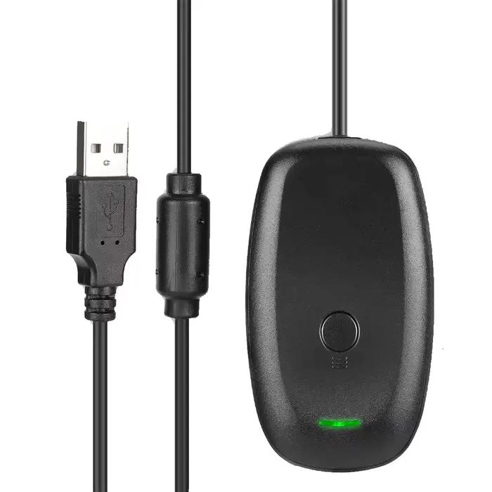 Adaptateur récepteur sans fil USB pour manette Xbox 360, compatible PC Win7/8/10, accessoire pour co