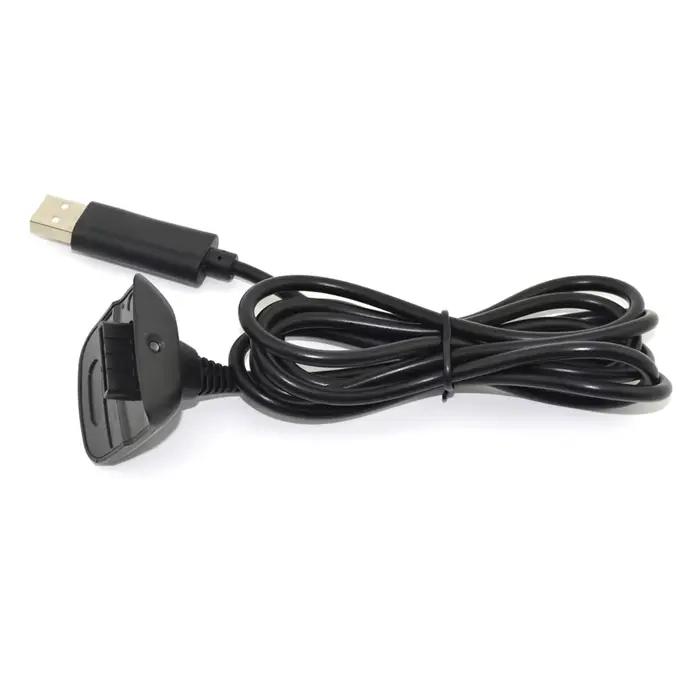 Contrôleur de jeu sans fil USB, manette de jeu, alimentation de charge, câble de chargeur, ligne pou