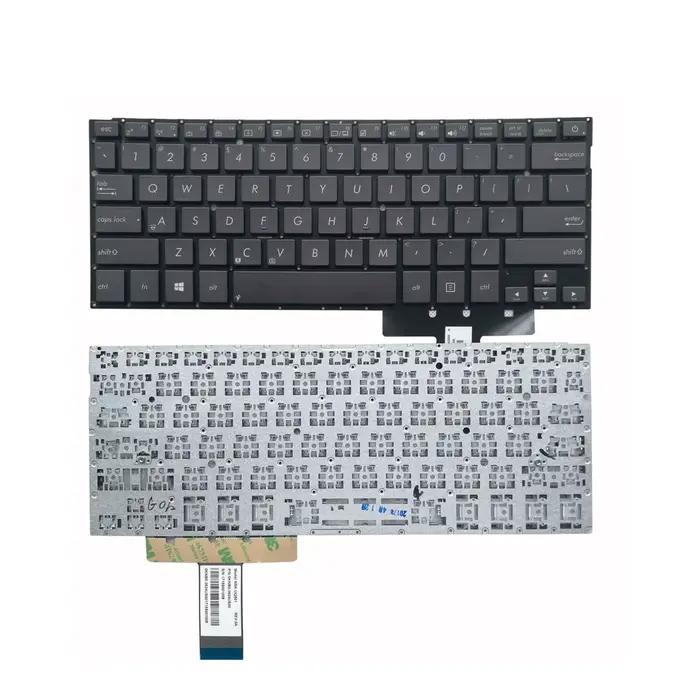 Clavier d'ordinateur portable avec rétroéclairage américain et anglais, compatible avec ASUS Zenbook