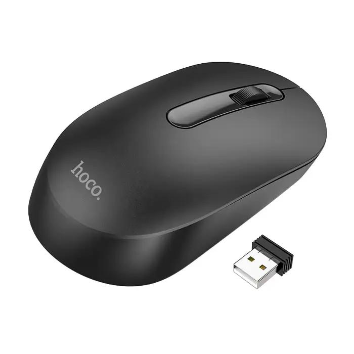 Hoco souris sans fil Portable 1200 DPI souris silencieuse pour ordinateur/ordinateur Portable 2.4GHz