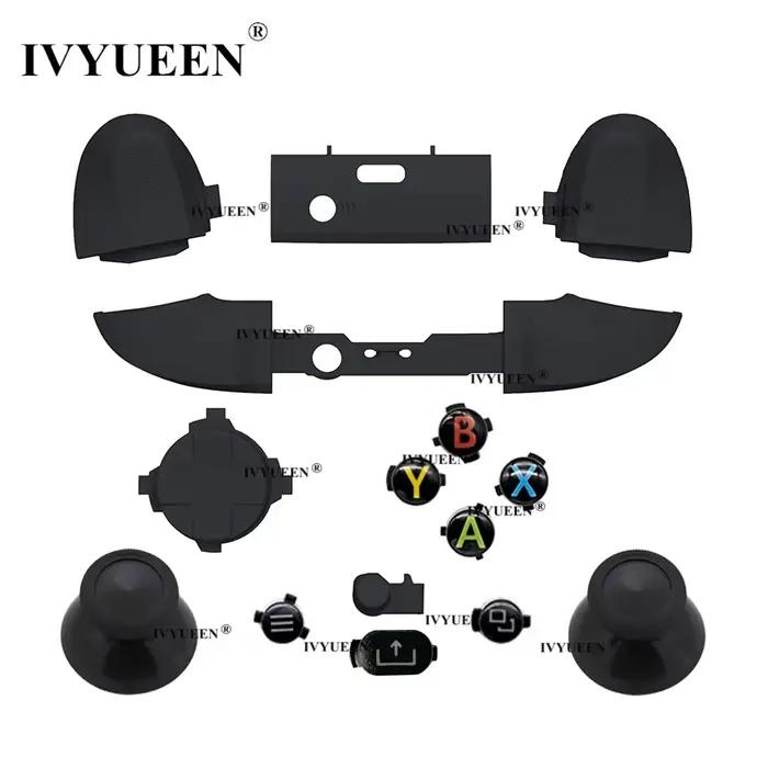 Kit de boutons de déclenchement IVYUEEN RB LB pour manette Xbox Series X S Core, joysticks analogiqu