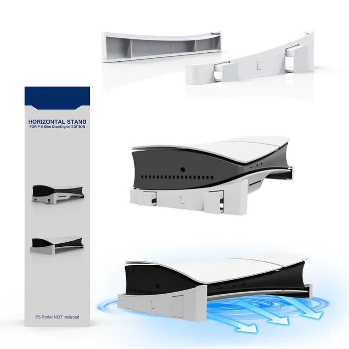Base horizontale pour support de remplacement PS5Pro, support de stockage hôte 30e anniversaire, Bas