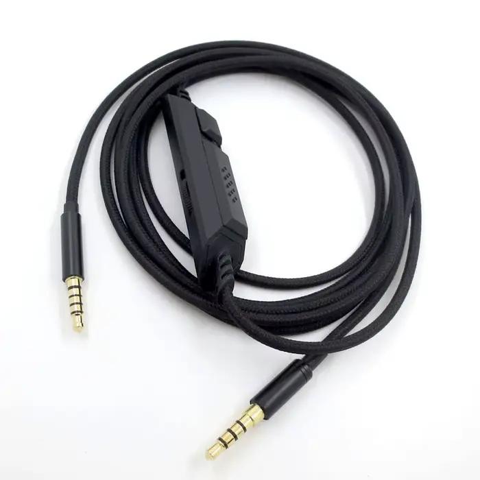 Câble Audio 3.5mm adapté pour Logitech G233 G433 G PRO X câble de casque de jeu câble Audio 200CM