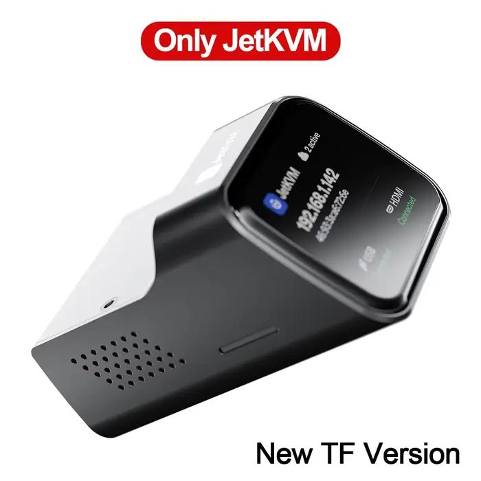 TF/TF PoE Version JetKVM IP-KVM Contrôleur d'ordinateur à distance open source, dispositif de contrô