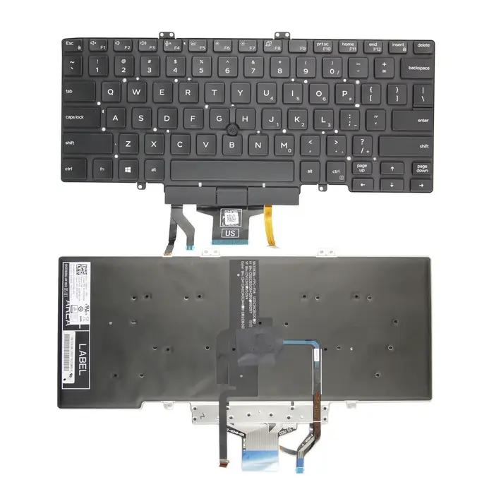 Clavier avec Trackpoint pour DELL Latitude 5400 5401 5410 5411 2019, disposition US/IT/UK/DE, 0MNFJ6