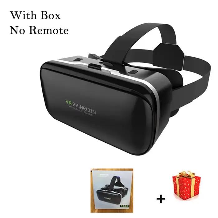 VR Shinecon 6.0 Casque lunettes de réalité virtuelle 3 D 3d lunettes Casque pour iPhone Android Smar