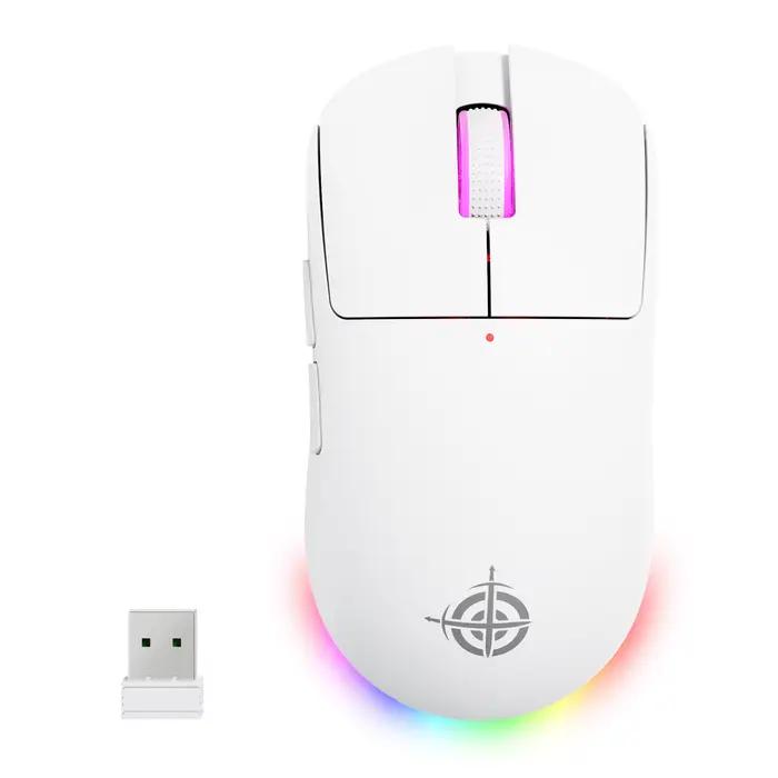 ATTACK SHARK x MAGIC-REFINER G6 Souris Gaming Sans Fil, Capteur PixArt PAW3311, Bluetooth/2.4G/Filai