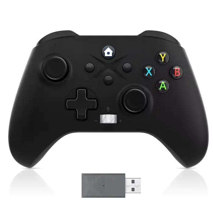 Manette sans fil avec vibration de jeu, capteur gyroscopique à effet Hall 6 axes, fonction Turbo, ma