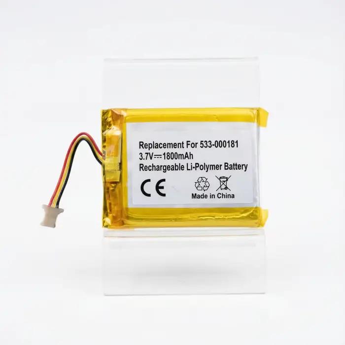Batterie 1800mAh 533-000181 pour casque de jeu sans fil Logitech G733 G735 3.7V
