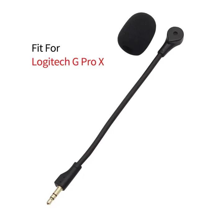 Microphone de remplacement 3.5mm pour casque Logitech G Pro X, casque de jeu e-sports, micro pour éc
