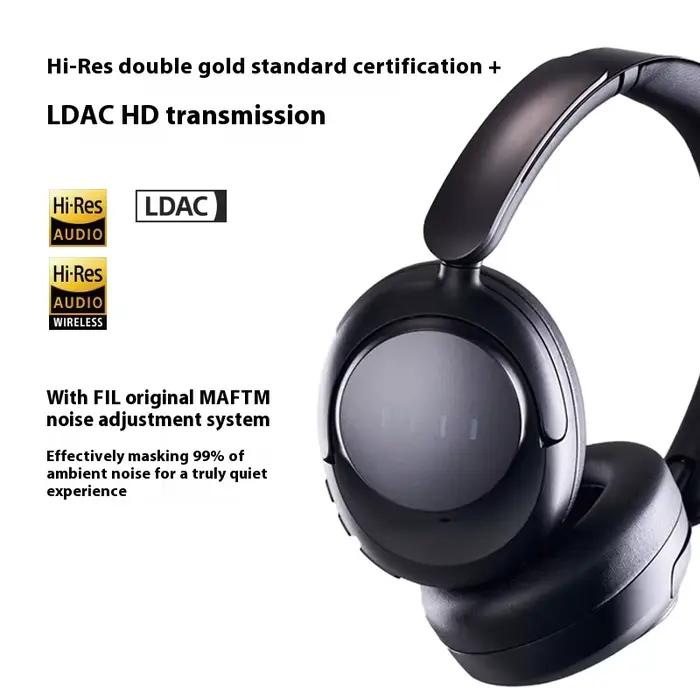FICanon-Casque sans fil Key Max, réduction active du bruit, Bluetooth 5.4, longue durée de vie de la