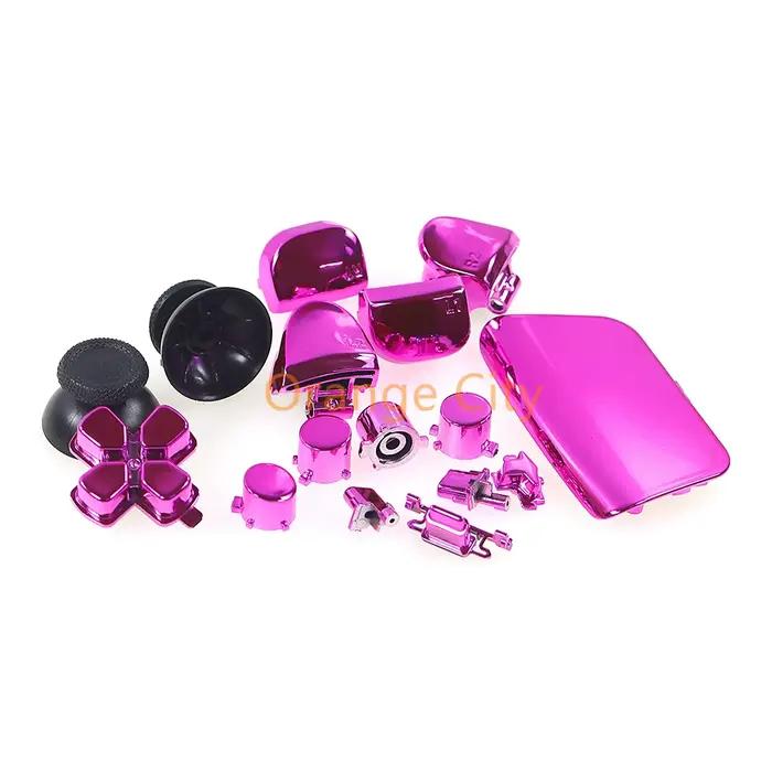 Ensemble complet de boutons de manette de jeu pour PS5, Playstation5 V3.0, kit de boutons électrolyt