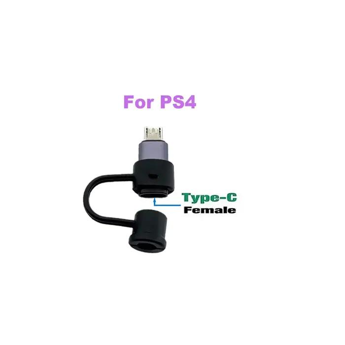 1-3 pièces pour PS4 USB C chargeur adaptateur convertisseur Type C pour PSP1000/2000/3000 jeu prise 
