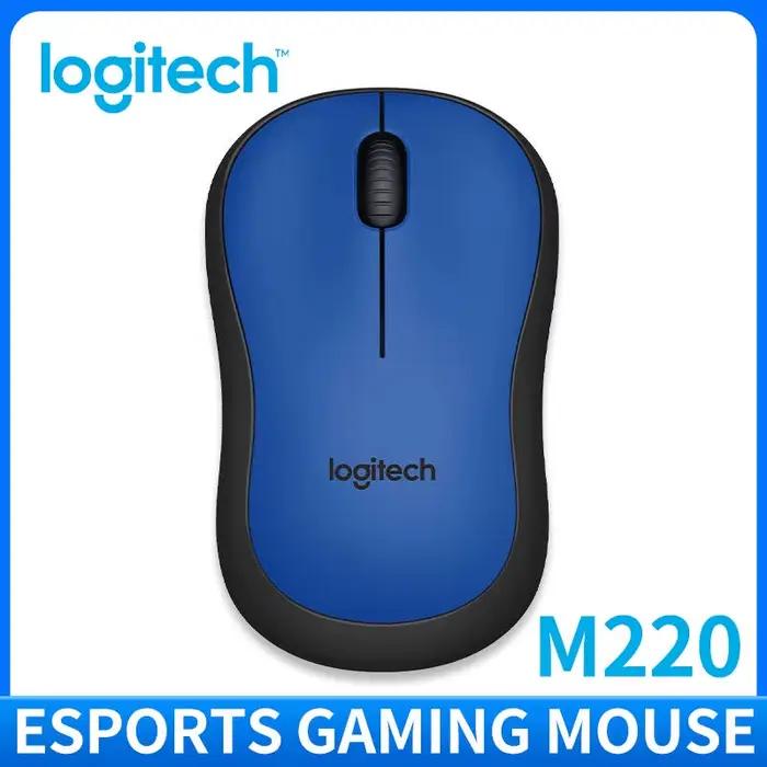 Logitech M220 souris sans fil ordinateur Portable bureau d'affaires silencieux Portable jeu à domici
