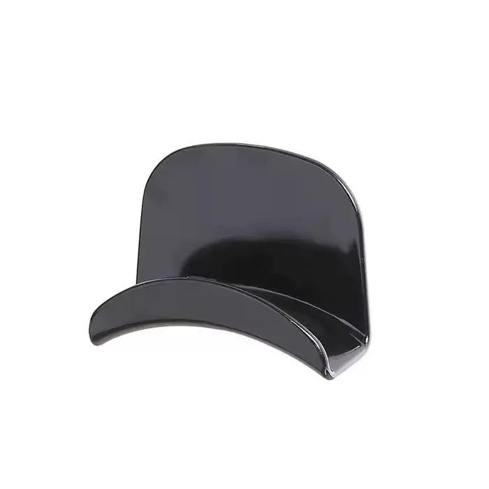 Support de casque universel adhésif en plastique, Support mural sous le bureau, Support de casque po