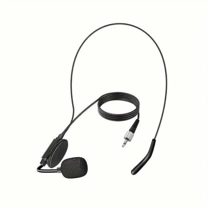 Microphone-casque avec écouteur à réduction de bruit, compatible avec le transmetteur ceinture, idéa