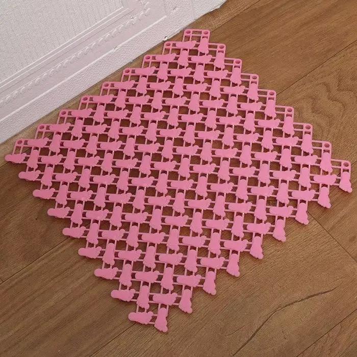 Tapis antidérapant pour salle de bain, 1 pièce, tapis imperméable pour la douche, anti-chute, pour l