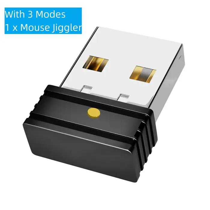 Souris Jiggler avec interrupteur marche/arrêt, souris indétectable, souris virtuelle, simulateur de 