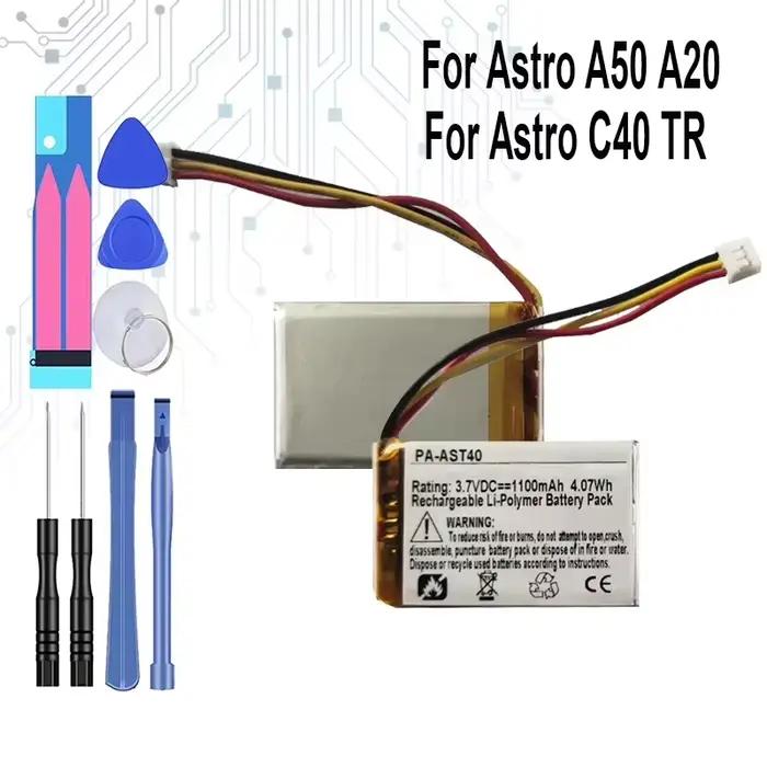 Batterie pour contrôleur Astro C40 TR, accumulateur complet de remplacement, prise à 3 fils pour Bat