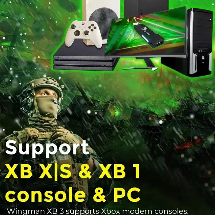 Convertisseur Brook Wingman XB3 pour Xbox One/Xbox Series X | Adaptateur de contrôleur Hitbox pour b