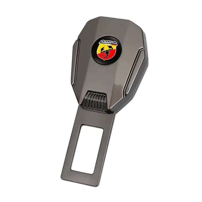 Fiat – extension de ceinture de sécurité intérieure de voiture, sangle de sécurité en cuir, accessoi