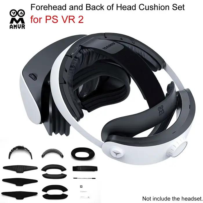 AMVR – Kit de confort pour PS VR2, coussin de Support frontal, ensemble de coussins arrière, pièce d