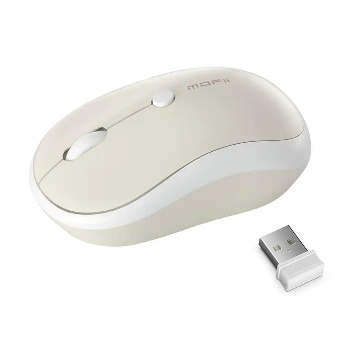 Souris sans fil MOFii M5AG rose, prise en main ergonomique, 2.4G Plug & Play, universelle pour ordin