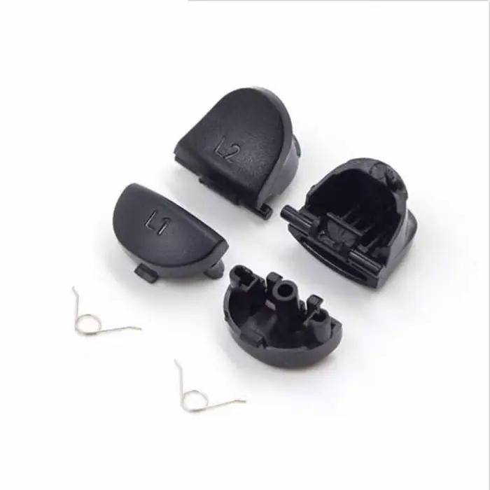 JCD pour PS4 JDM-001/011 contrôleur L1 R1 L2 R2 boutons de déclenchement bâton analogique 3D + Kit d
